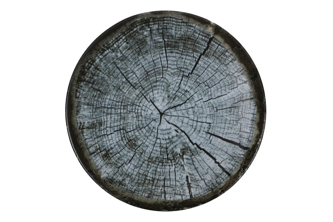 Asir Set vesela din nano portelan, Jamilyn Dinner Albastru / Negru, 24 piese