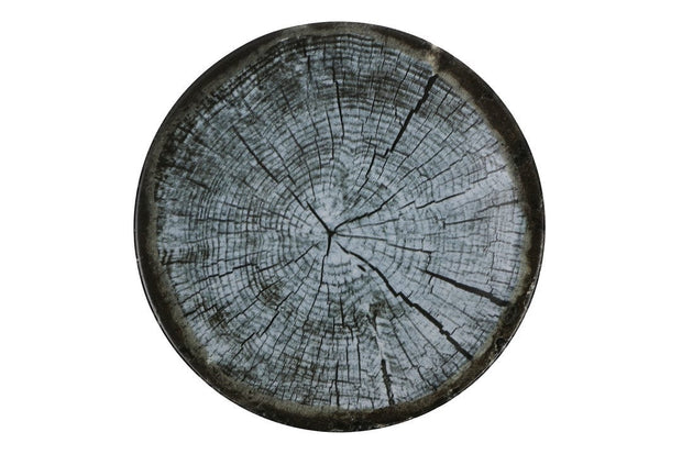 Asir Set vesela din nano portelan, Jamilyn Dinner Albastru / Negru, 24 piese