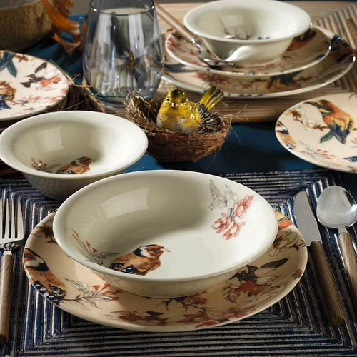 Asir Set vesela din nano portelan, Meryl Dinner Multicolor, 24 piese