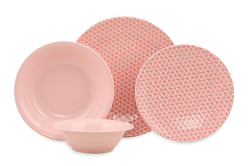 Asir Set vesela din nano portelan, Petra Roz, 24 piese