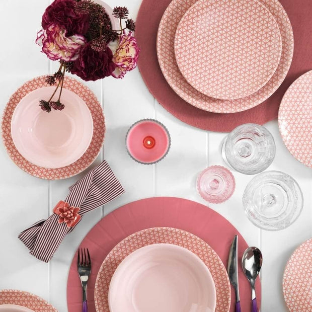 Asir Set vesela din nano portelan, Petra Roz, 24 piese