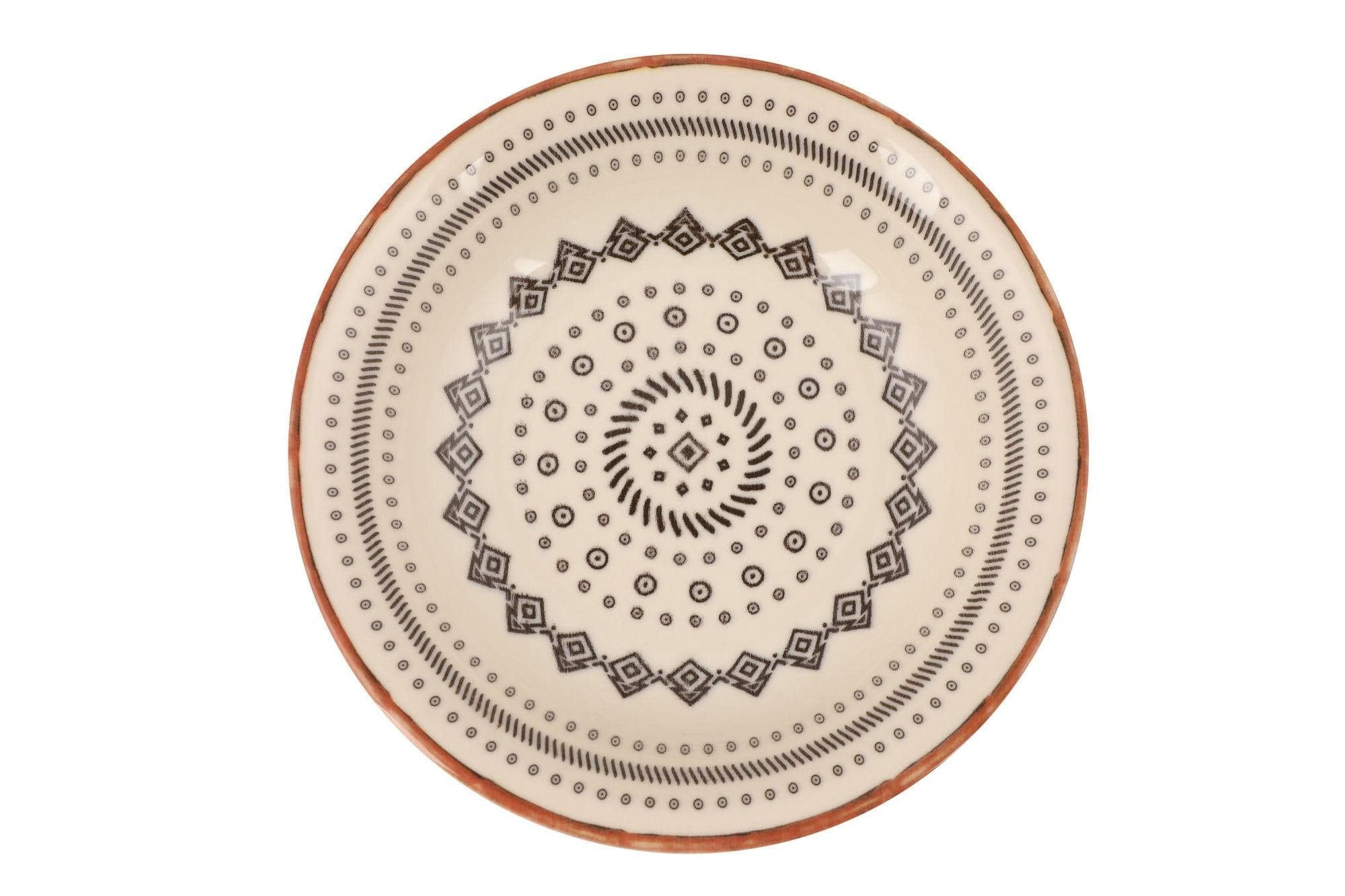 Asir Set vesela din portelan, Angie Dinner Multicolor, 24 piese