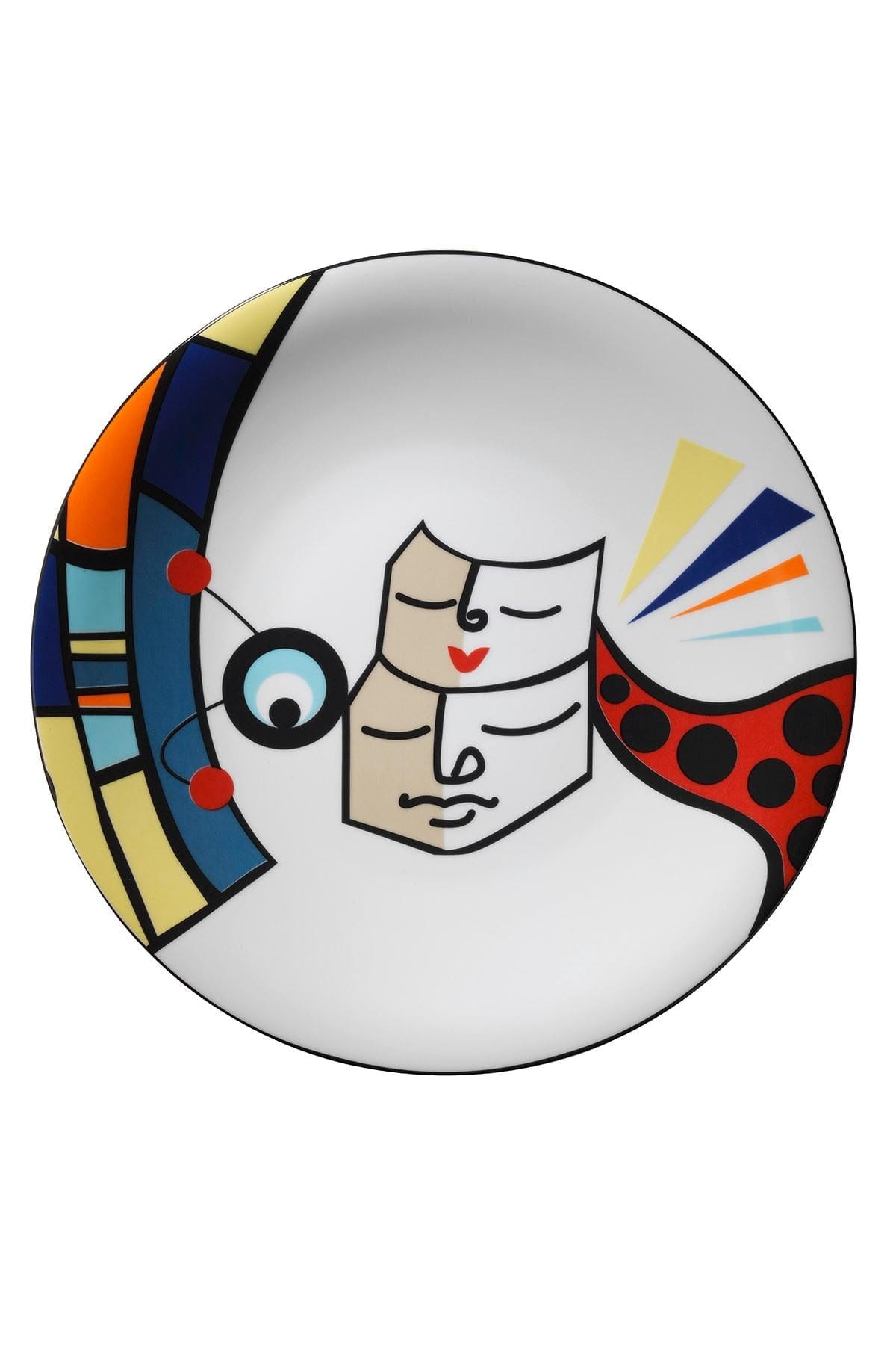 Asir Set vesela din portelan, Barron Dinner Multicolor, 24 piese