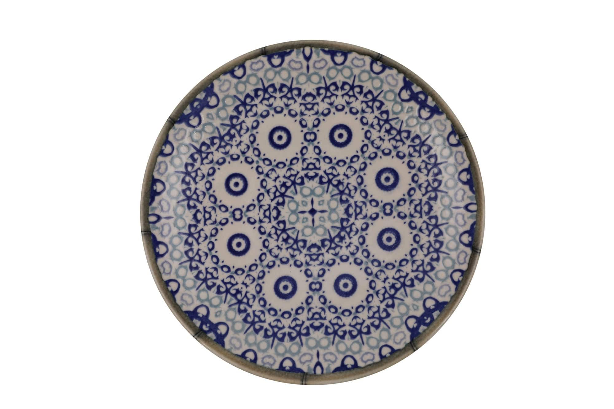 Set vesela din portelan, Blue Mandala Multicolor, 24 piese (2)