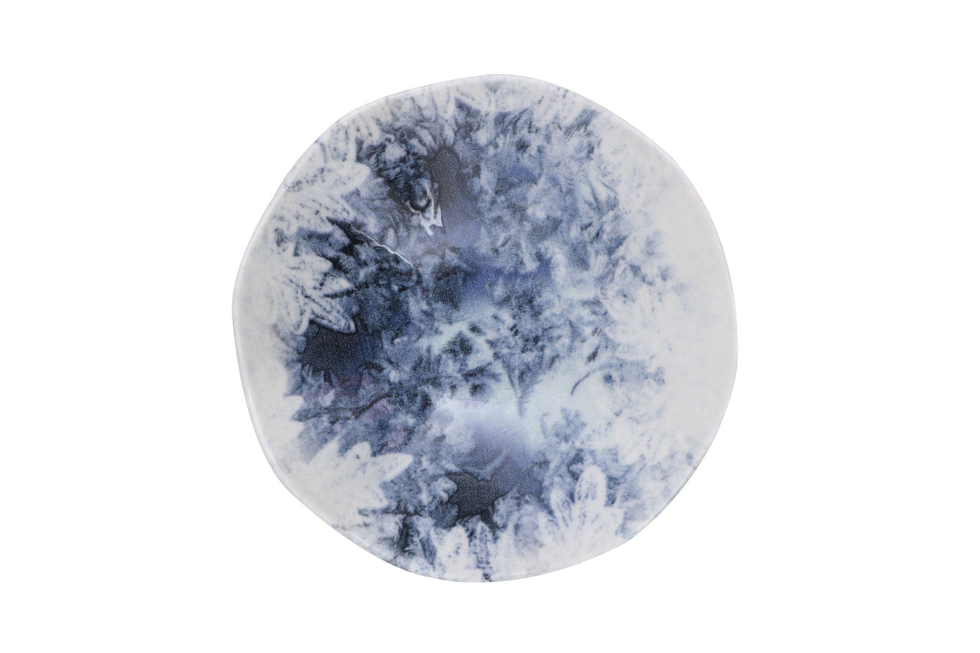 Asir Set vesela din portelan, Bluelise Alb / Albastru, 24 piese