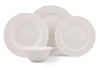 Asir Set vesela din portelan, Burt Dinner Alb, 24 piese