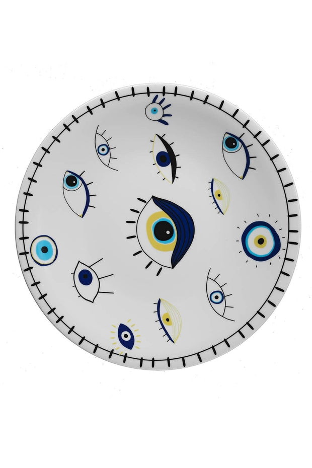 Asir Set vesela din portelan, Carl Dinner Multicolor, 24 piese