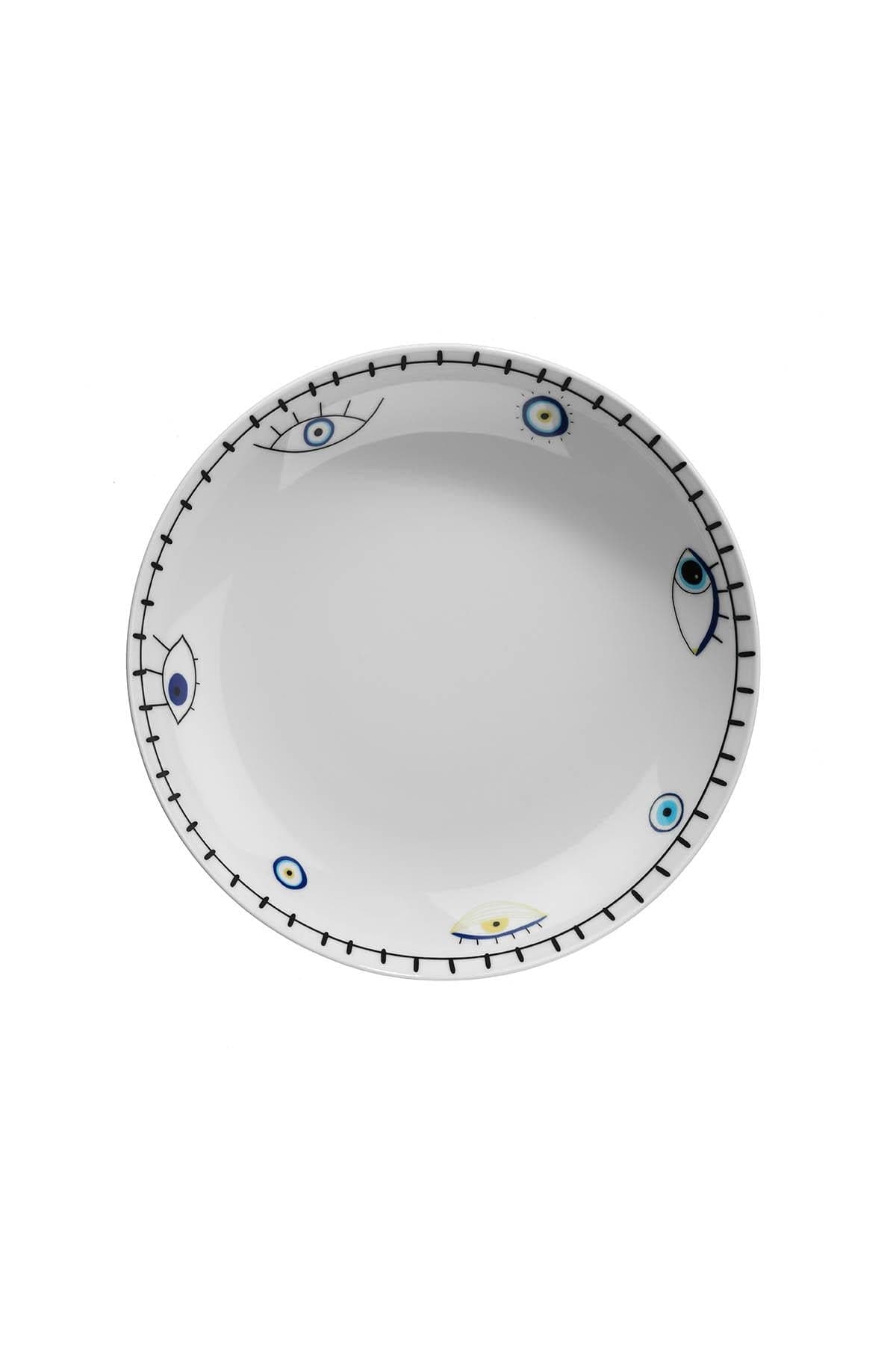 Asir Set vesela din portelan, Carl Dinner Multicolor, 24 piese