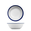 Asir Set vesela din portelan, Cary Alb / Albastru, 24 piese