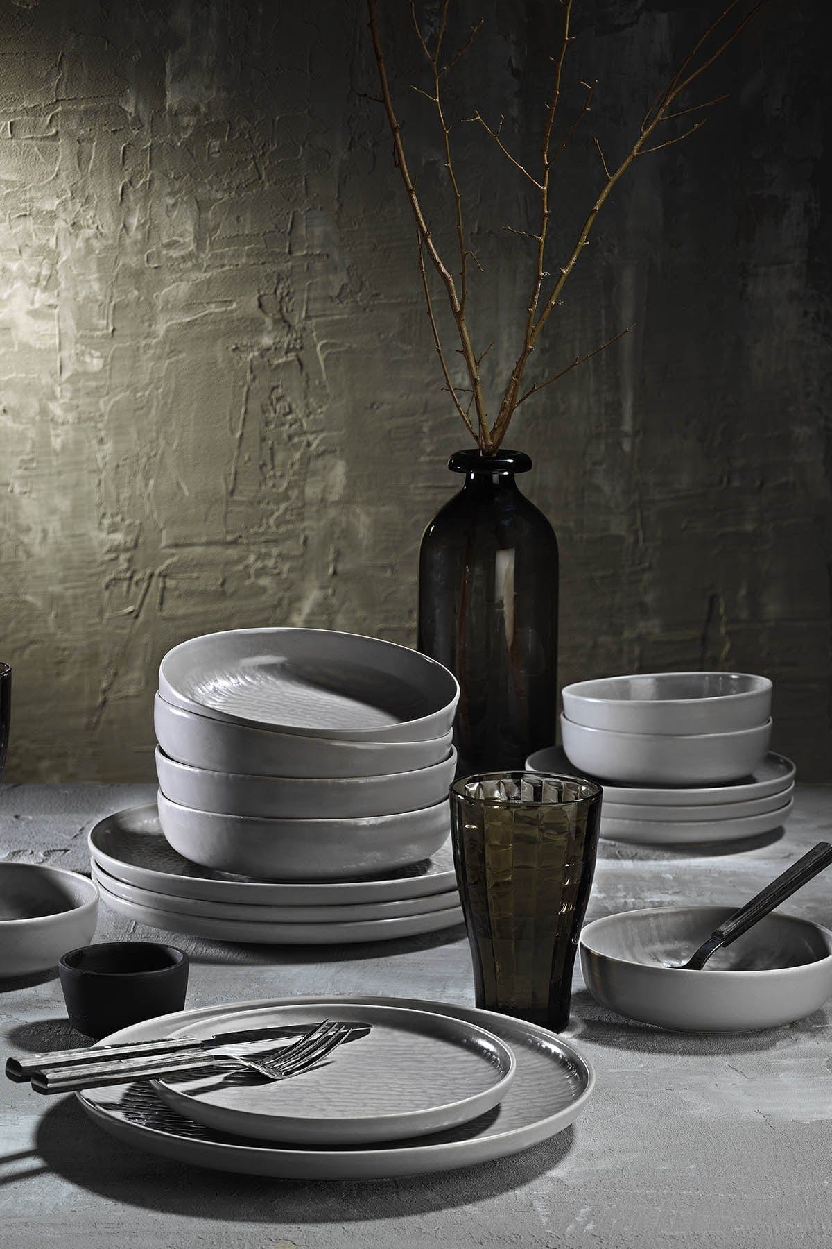 Asir Set vesela din portelan, Cemod Multicolor, 24 piese