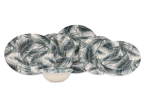 Asir Set vesela din portelan, Daniela Multicolor, 26 piese