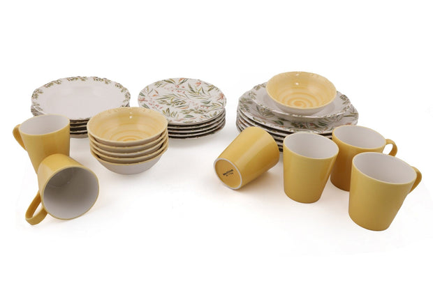 Asir Set vesela din portelan, Danis D30 Multicolor, 30 piese