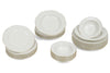 Asir Set vesela din portelan, Fly Round Crem / Auriu, 24 piese