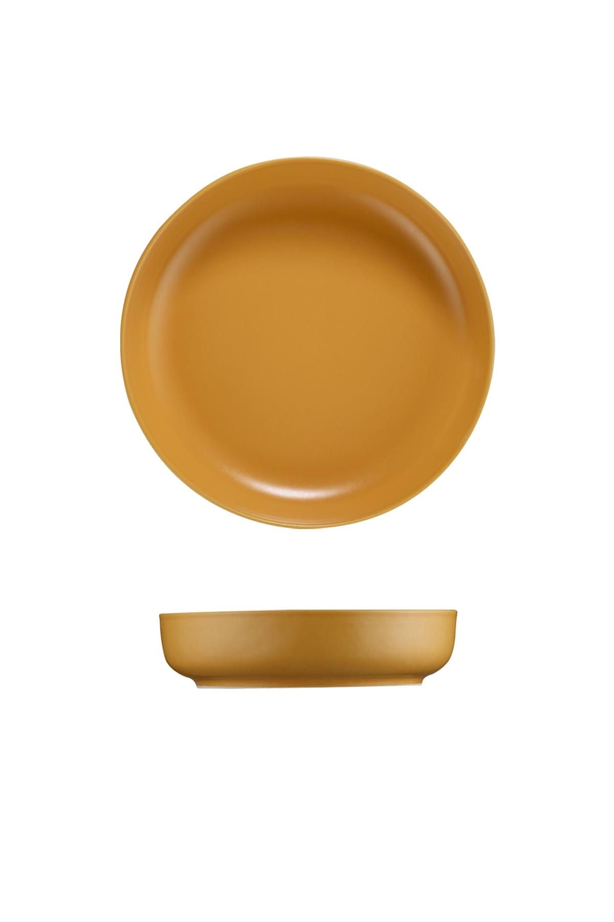 Asir Set vesela din portelan, Gold Dinner Galben, 24 piese