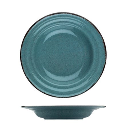 Asir Set vesela din portelan, Mariel Dinner Albastru, 24 piese