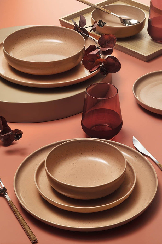 Asir Set vesela din portelan, Modis Multicolor, 16 piese