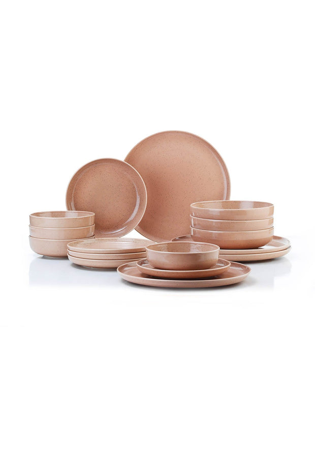 Asir Set vesela din portelan, Modis Multicolor, 16 piese