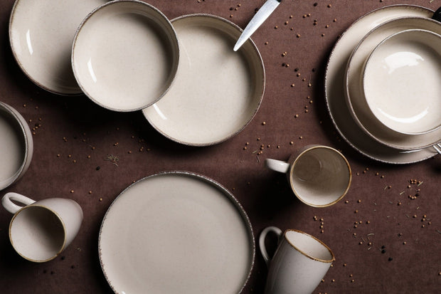 Asir Set vesela din portelan, Mondo Crem, 16 piese