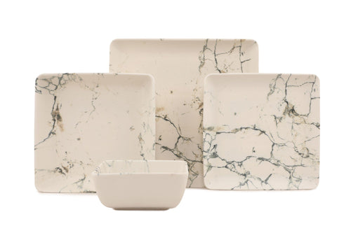 Asir Set vesela din portelan, Tania Multicolor, 24 piese