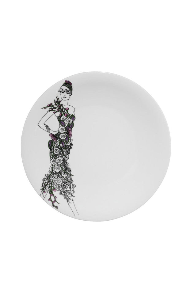 Asir Set vesela din portelan, Zenga Multicolor, 24 piese