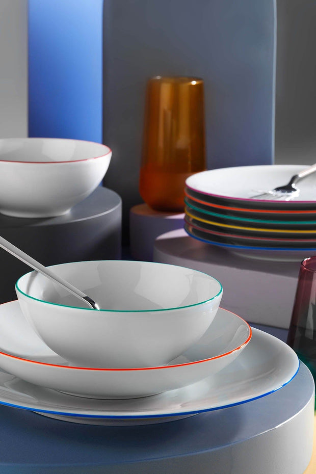 Set vesela din portelan, Zenga Multicolor, 24 piese (2)