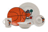 Asir Set vesela pentru copii, din portelan, Basketball Multicolor, 5 piese