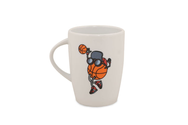 Asir Set vesela pentru copii, din portelan, Basketball Multicolor, 5 piese