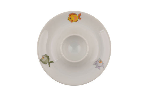 Asir Set vesela pentru copii, din portelan, Fish Multicolor, 5 piese