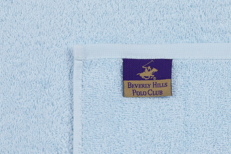 Set 2 prosoape baie din bumbac, Beverly Hills Polo Club 403 Bleu, 50 x 90 cm (5)