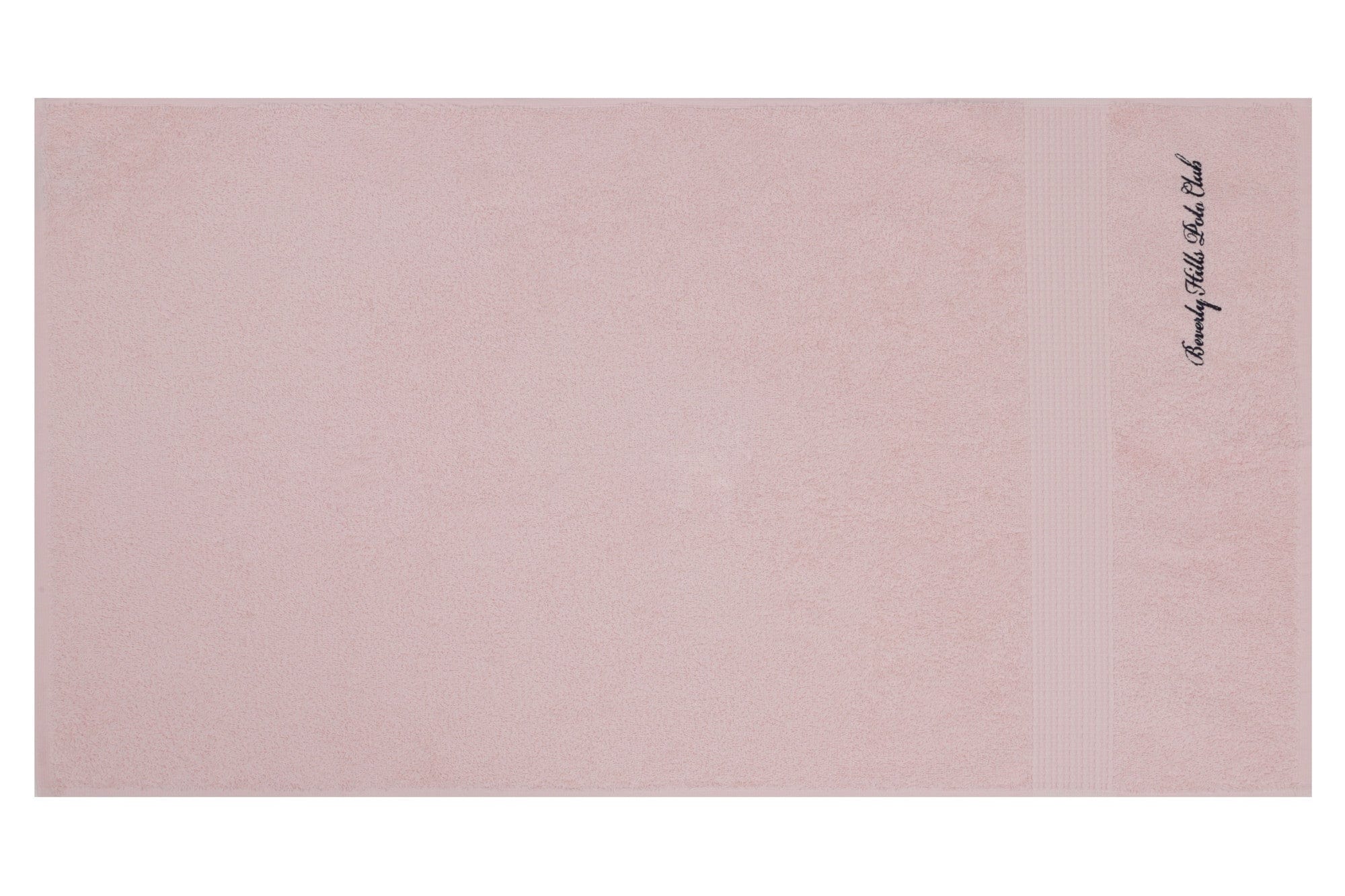 Set 2 prosoape baie din bumbac, Beverly Hills Polo Club 404 Roz / Bleumarin, 50 x 90 cm (6)