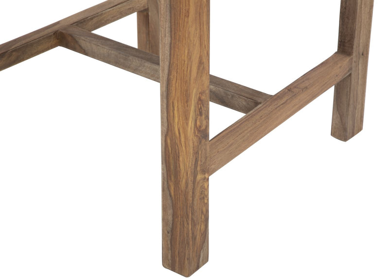 Set 2 scaune din lemn de Sheesham si metal Elegant Natural, l45xA50xH100 cm (8)