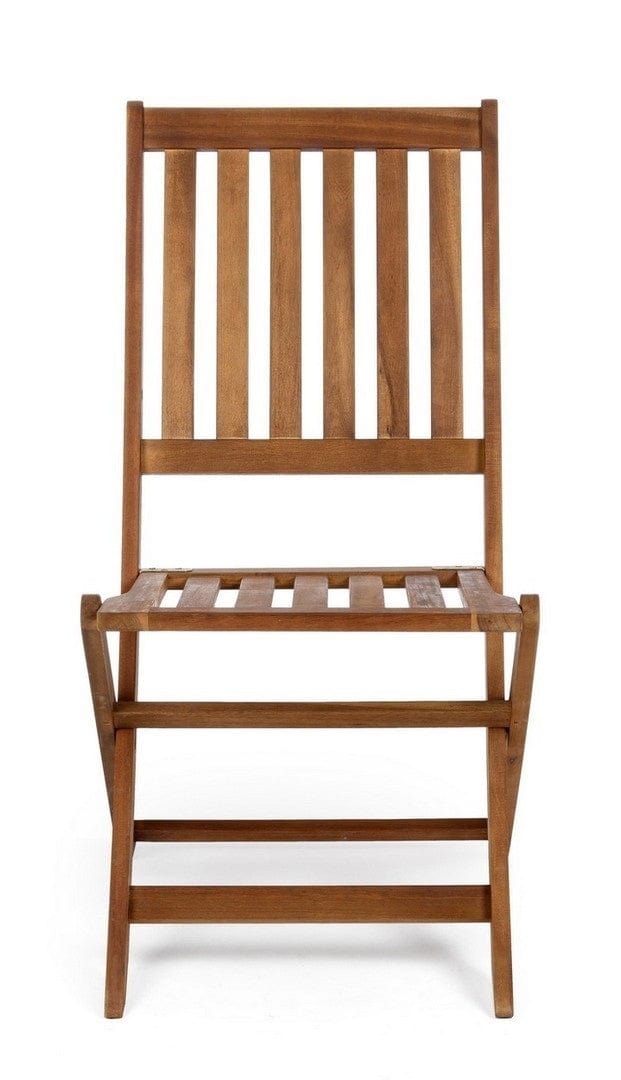 Set 2 scaune pliabile de gradina / terasa din lemn de salcam Mali Natural, l47,5xA60xH92 cm (5)