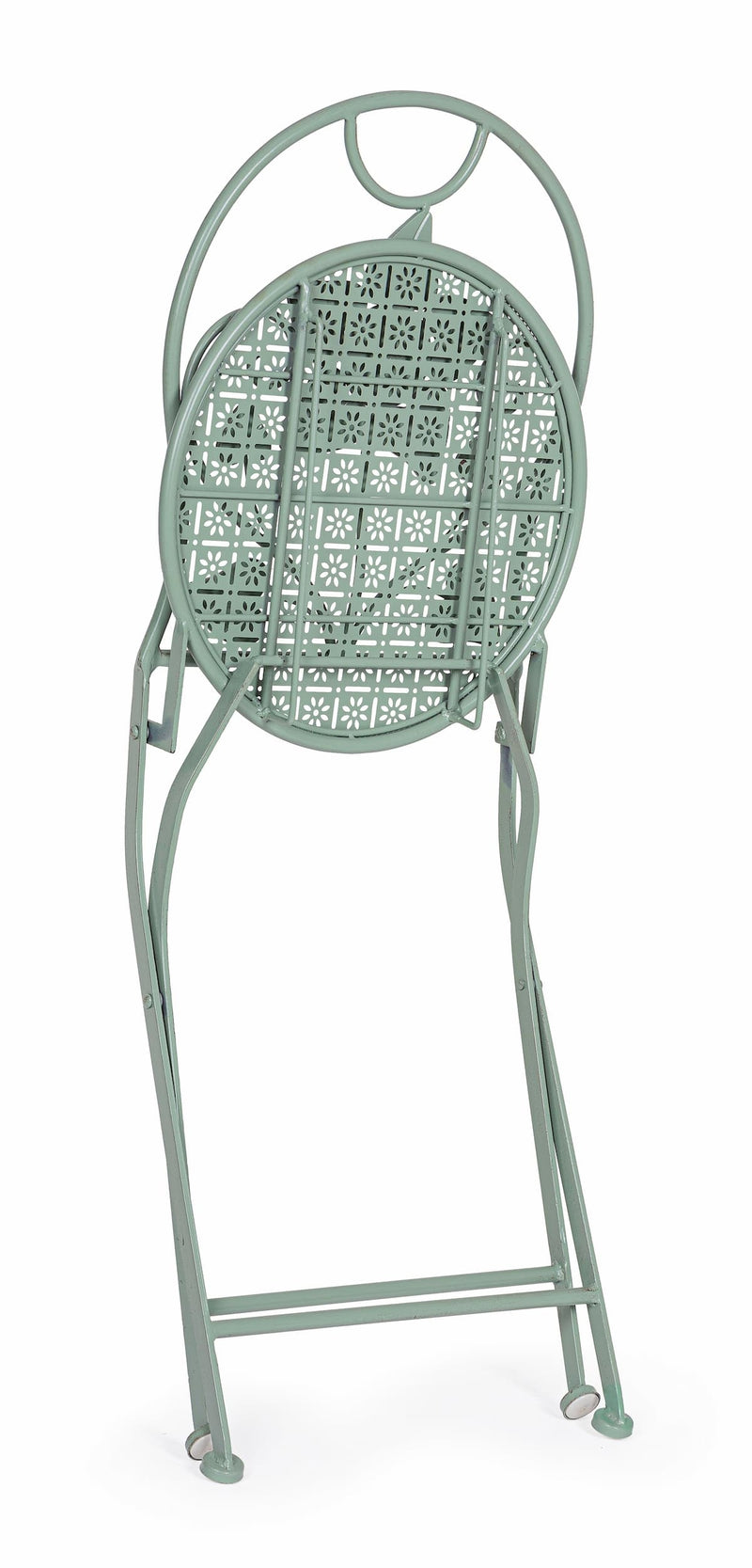 Set 2 scaune pliabile de gradina / terasa din metal, Harriet Verde Mint, l40xA40xH94 cm (6)