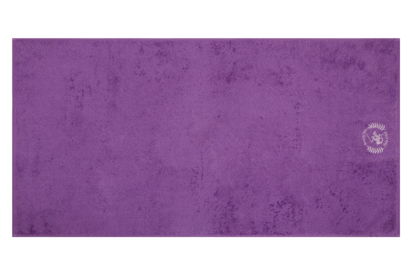 Set 3 prosoape baie din bumbac, Beverly Hills Polo Club 402 Lila / Mov / Violet, 70 x 140 cm (5)