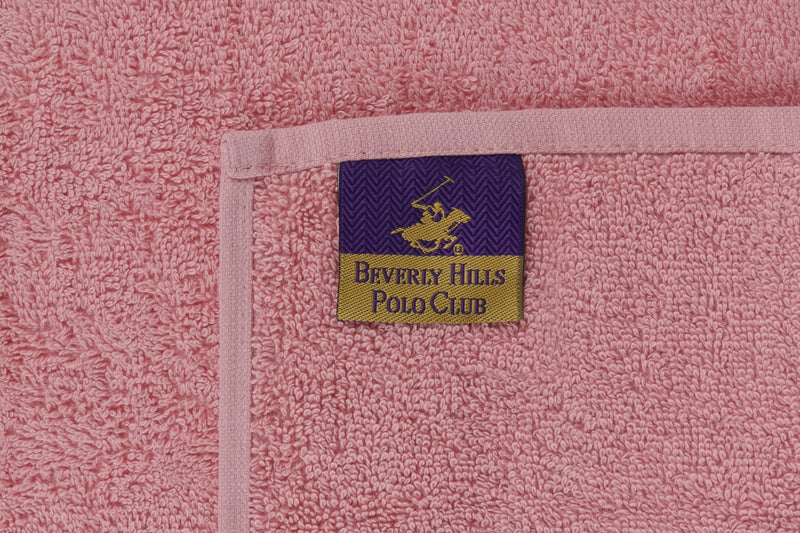 Set 4 prosoape baie din bumbac, Beverly Hills Polo Club Alinda Alb V01 / Mix 4 culori, 30 x 30 cm (14)