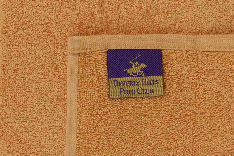 Set 4 prosoape baie din bumbac, Beverly Hills Polo Club Alinda Alb V12 / Mix 4 culori, 30 x 30 cm (14)
