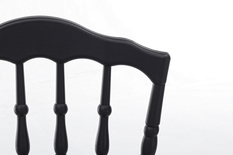 Set 4 scaune din plastic Cooper Negru, l40,5xA41xH89 cm (6)