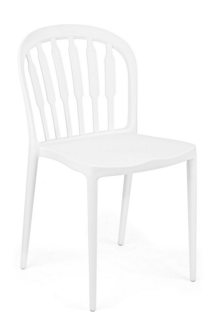 Set 4 scaune din plastic Paxton Alb, l41xA52,5xH81 cm (1)