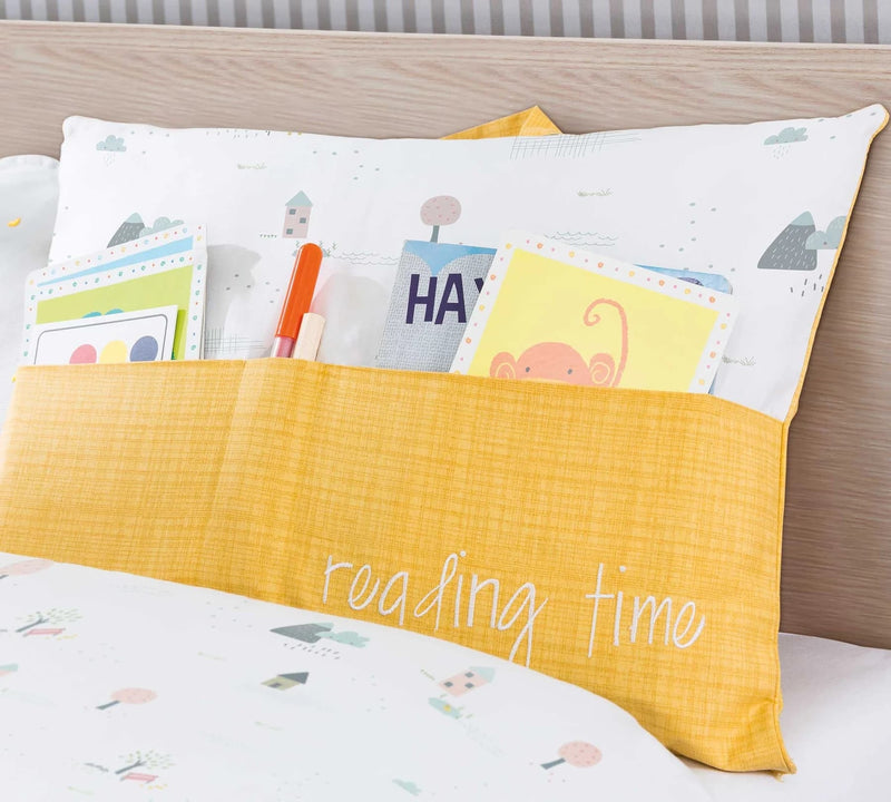 Set cuvertura pentru pat copii si 2 perne decorative Smile Multicolor (1)