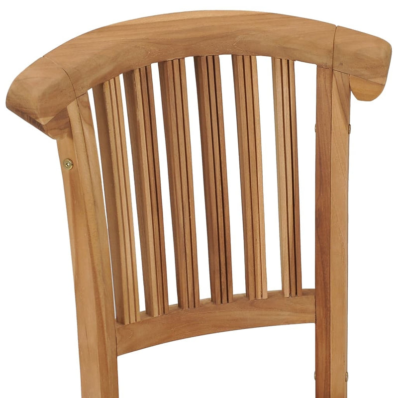 Set masa de gradina / terasa din lemn de tec + 2 scaune de gradina, Adela Natural, Ø80xH75 cm (11)