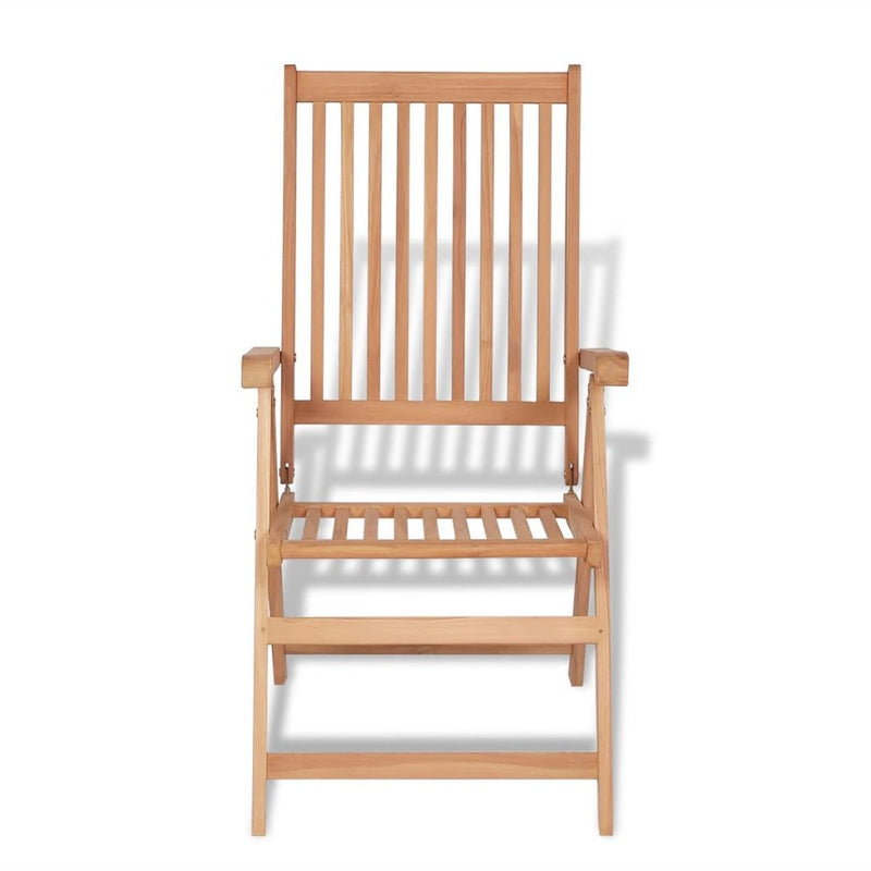 Set masa de gradina / terasa din lemn de tec + 6 scaune pliabile de gradina, Alma Natural, L180xl90xH75 cm (7)