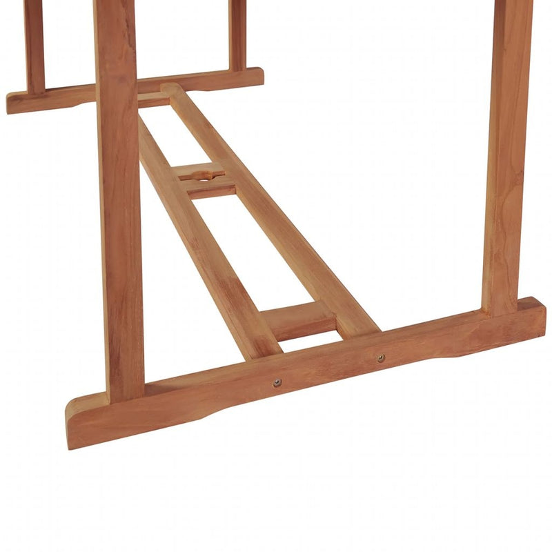Set masa de gradina / terasa din lemn de tec + 6 scaune de gradina, Clarkson Natural, L180xl90xH75 cm (6)