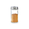 Set recipiente pentru depozitare condimente, cu suport din otel inoxidabil, Classic Transparent / Crom, 7 piese (3)