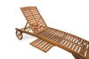 Sezlong pentru gradina / terasa, din lemn de salcam, Noemi Natural, l66xA195xH65,5 cm (8)