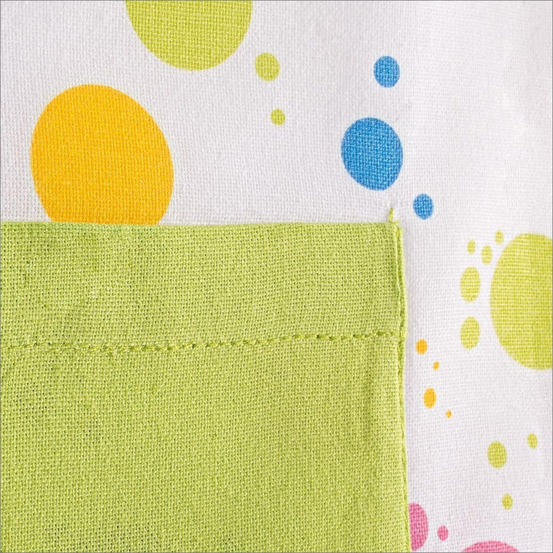 Sort din bumbac, Apron Bubbles Multicolor, l80xH85 cm (1)