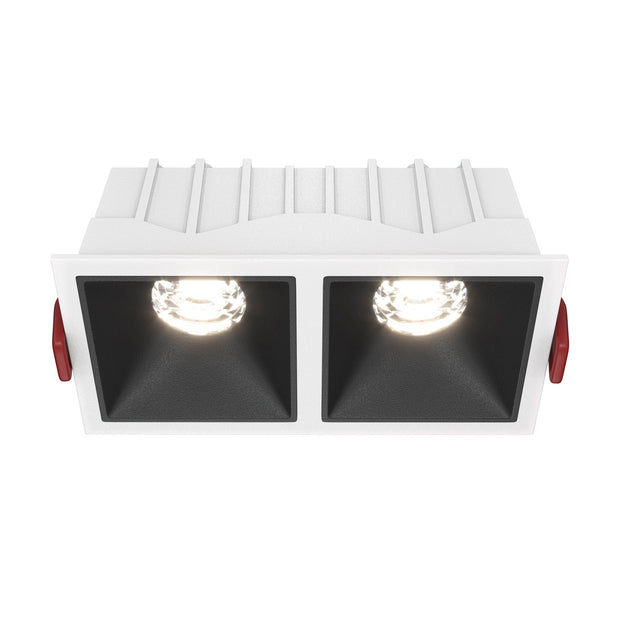 Maytoni Spot Alfa 210WKD-SQ Alb / Negru