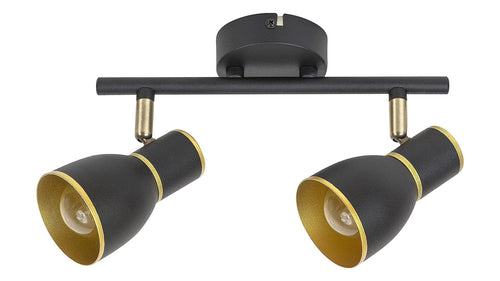 Spot Mackenzie 5606 Negru / Auriu