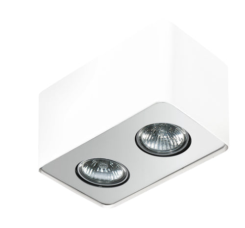 Spot Nino 2 Alb / Aluminiu, AZ1386