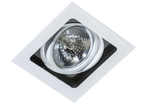 Spot Sisto 1 Alb / Negru, AZ1446