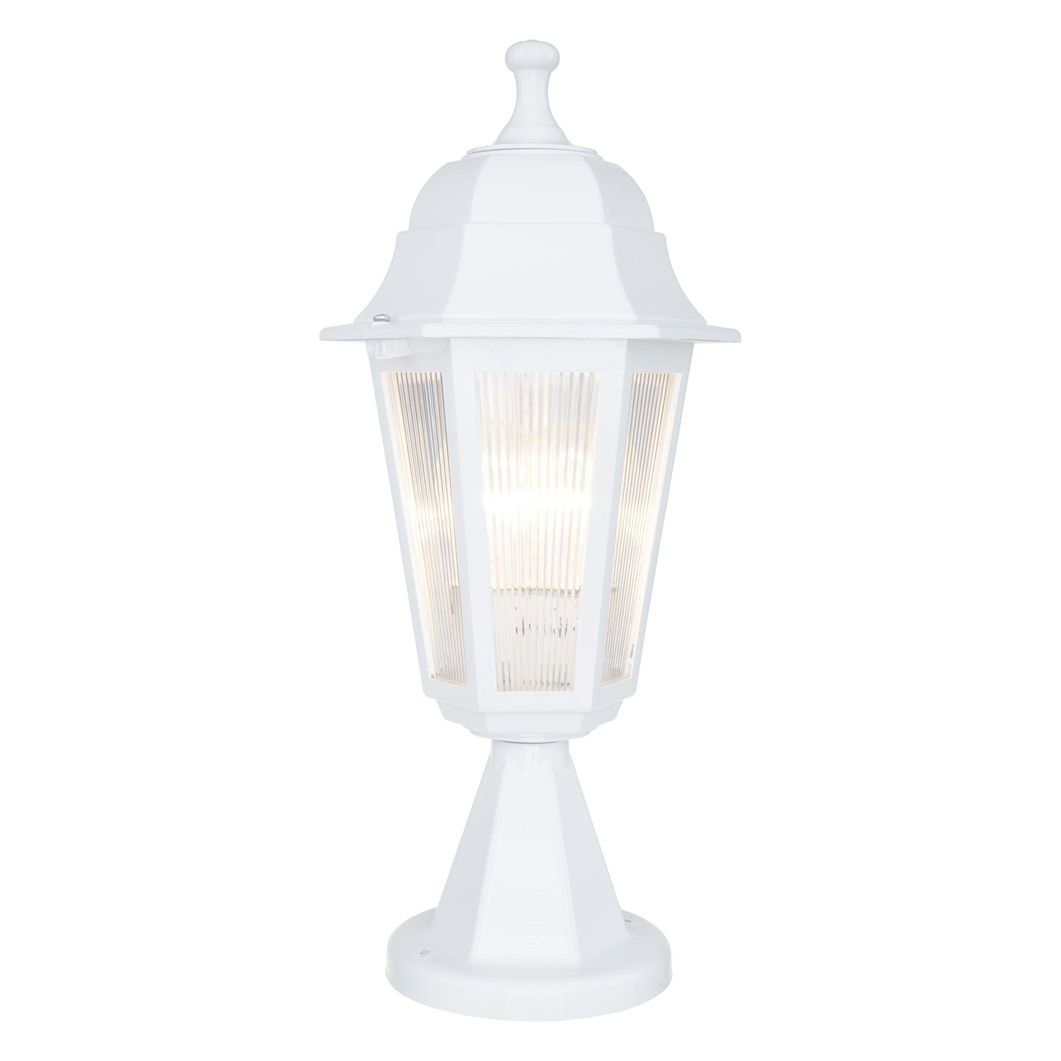 Stalp iluminat exterior Altigen Alb